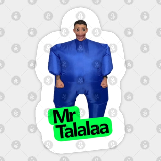 Mr. Talalaa - Bubble Character Sticker by MrTalalaa